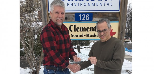 MP Clement donates $7,500 proceeds from Golf Classic to Muskoka Victim Services
