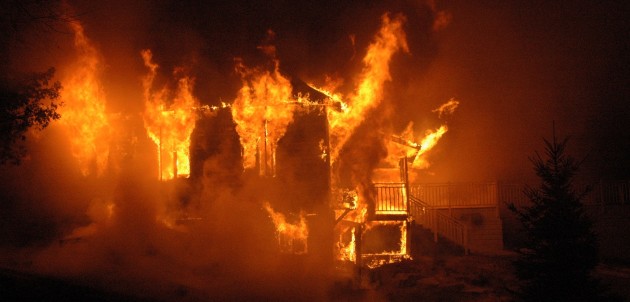 Controlled burns are a valuable training experience for the fire department