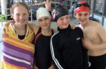 (From left) Sydney Freeman, Kaleigh McNaughton, Kellan Shaw and James Mitchell