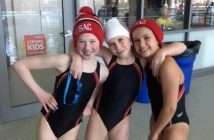 (From left) Sydney Freeman, Kaleigh McNaughton and Chloe Ortiz