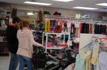 The Nest is a bright, welcoming space, filled with clothing for children up to age 19