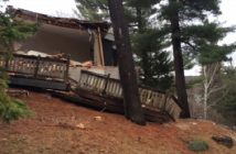 The Treetops building was also demolished in the same week (Photo: Sandy Jennings)