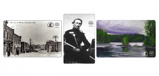 Huntsville Public Library unveils special edition Canada 150 library cards