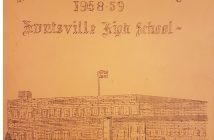 The cover of the HHS yearbook, 1958-59