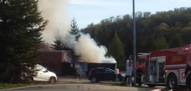 Improperly disposed smoking materials to blame for fire at Harvey’s/Swiss Chalet