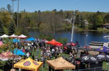 It was a gorgeous day for a beer festival