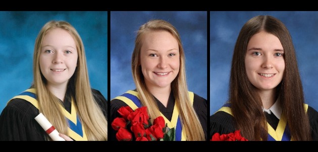 Three Huntsville High students receive Bright Futures scholarships from Kimberly-Clark