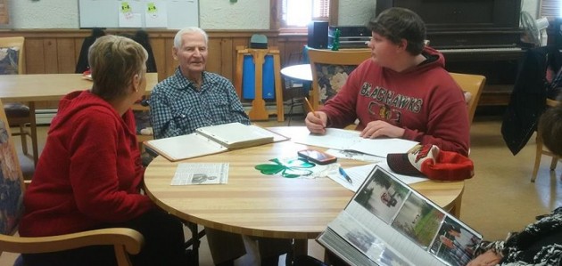Youth and elders come together for writing project