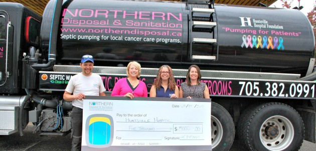 Making a difference, one pink porta-potty at a time