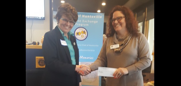 Rotary Club of Huntsville supports local residents affected by trauma