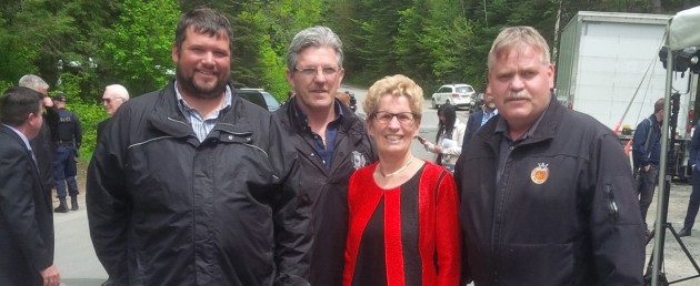 Premier Wynne announces an estimated $1.76 million for Stephenson Rd 1 bridge replacement