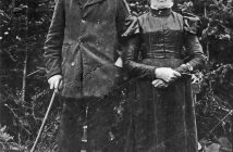 Mr and Mrs John Bahen were two of Huntsville's early residents