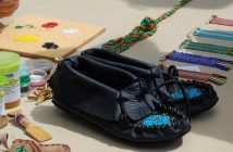 Beautiful bead work was on display