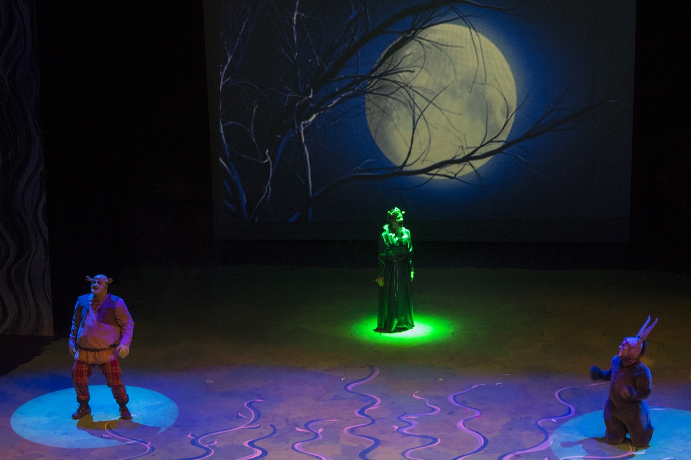 Shrek took to the stage in a HFA/Rotary joint production