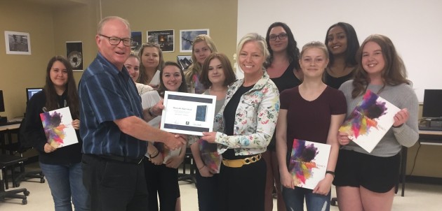 HHS yearbook selected for international showcase of the best of the best