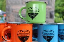 These TriMuskokan mugs were brisk sellers