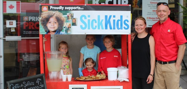 Young philanthropists Griffin, 7, and Sofia, 4, raise another $2,000 for SickKids