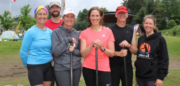 Steve and the Fearless Females didn’t let a lot of rain slow them down at AO 24-Hours of River X