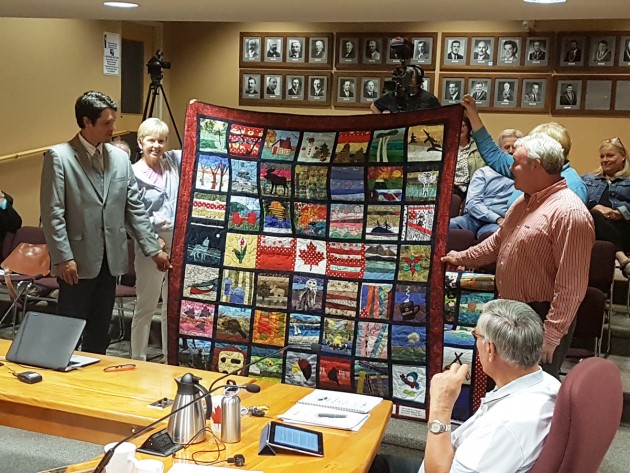Be sure to check out community’s labour of love: two quilts on display for Canada’s 150th