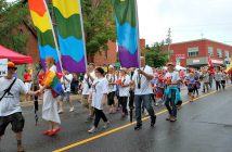 Muskoka Pride brought rainbows to brighten up the cloudy skies