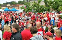 River Mill Park was a sea of red and white for Canada 150