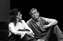 Cydney Jones (left) as Winnifred Trainor and Grant Nickalls as Tom Thomson