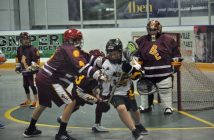 Huntsville PeeWee Hawks vs Brampton game play
