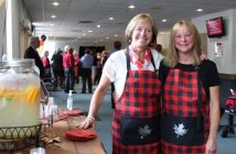 Muskoka Seniors volunteers Anne Garbutt and Karen Logan
