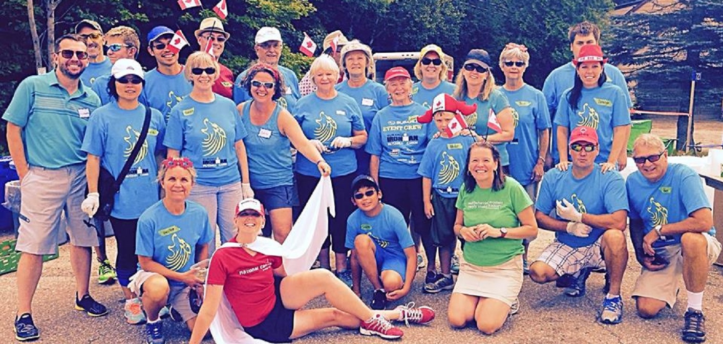 Ironman Muskoka volunteers