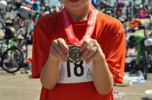 Kaiden Leavens, 6, a cottager on Lake of Bays, placed 2nd