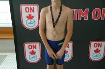 Owen Jibb earned a Bronze medal in the 200m Breaststroke