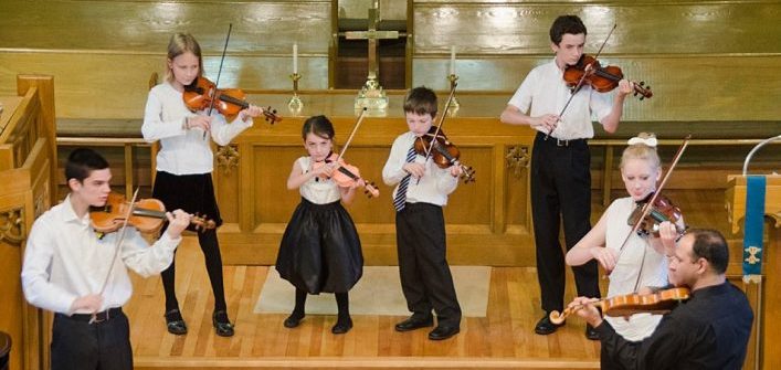 Suzuki Strings will play Music at Noon again this year (Photo: Huntsville Festival of the Arts)