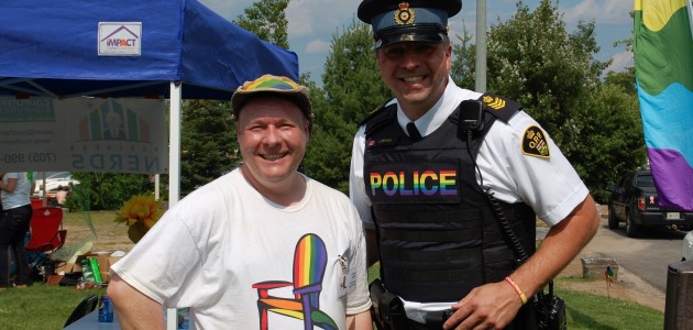 Huntsville showed off its Pride at River Mill Park to kick off the annual Muskoka Pride Festival