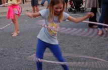 Hula hoops are always fun