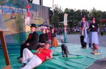 Suzanne Riverin enlisted local actors to recreate George Seurat's iconic painting "Sunday Afternoon on the Island of La Grande Jatte"