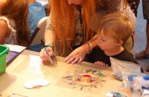 Kids young and old could create their own sunshine...