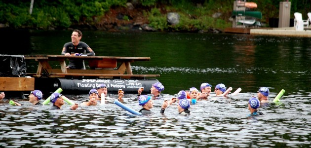 Sunrise swim raises funds for Hospice Huntsville