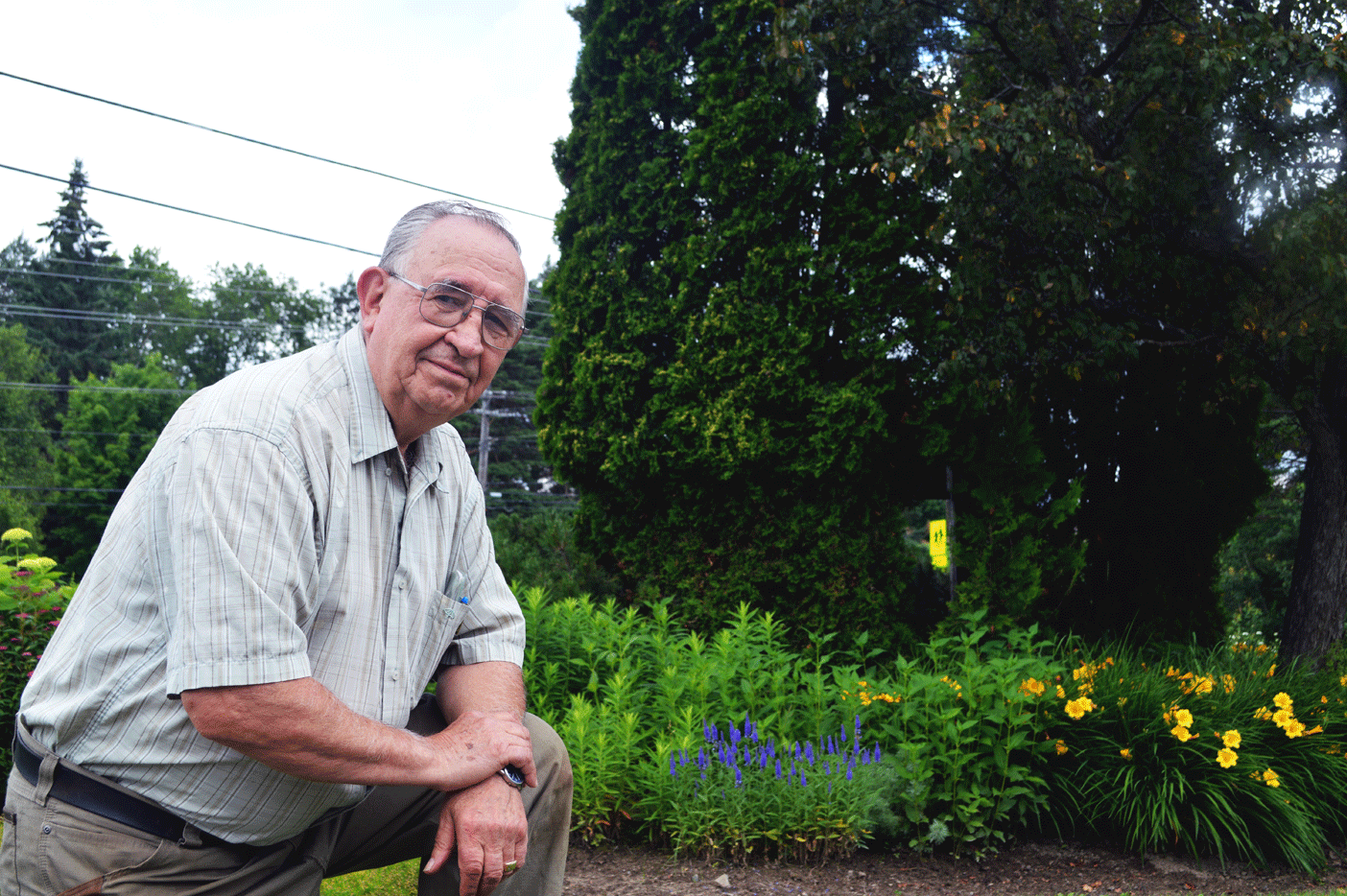 Bill Franklin is part of a crisis management team that aims to assist local people in need.