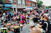 The drum circle, led by Bazza, is always a hit and this year was no exception!