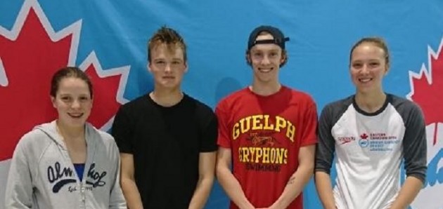 Four MUSAC swimmers shine at Canadian championships
