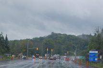 Deerhurst Drive was closed due to a washout