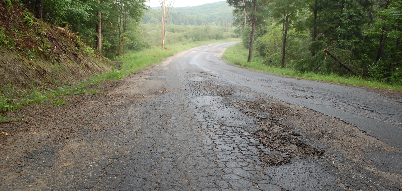 North Mary Lake Road is one of three roads that will be re-paved this year instead of in 2018