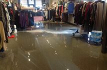 So Many Looks had about two inches of water on its floor after the heavy rainfall (Photo: So Many Looks)