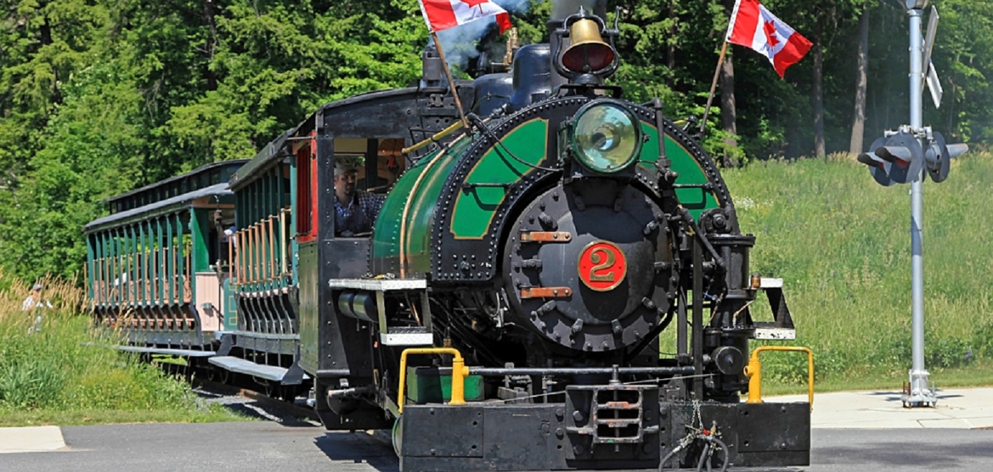 Muskoka Heritage Place’s steam train is a popular attraction in the summer months