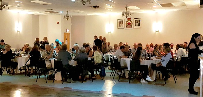 A dinner and dance at the Legion followed the meet and greet