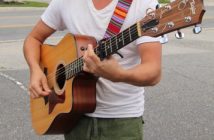Challian Christ entertained the crowd with well-known songs covering many decades.