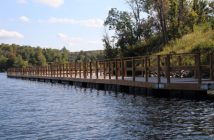 From the floating trail, people will have a full view of Hunters Bay (Photo: Liz Rice)
