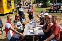 It was a beautiful day for the ride and a BBQ (Photo: Carrie Campbell)