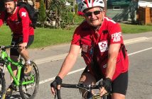 ...sometimes even by bike!
