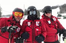 Patrollers' red jackets are an instantly recognizable sight